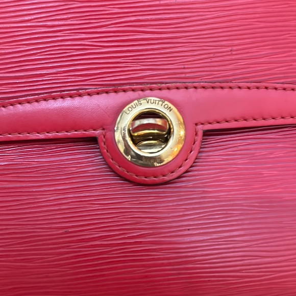 Vintage Louis Vuitton red epi Arche 2way - Picture 4 of 17